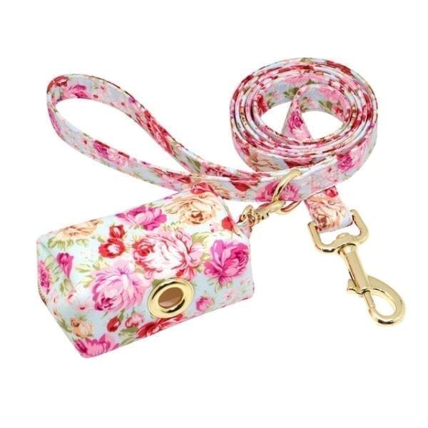 pink-leash-bag-set